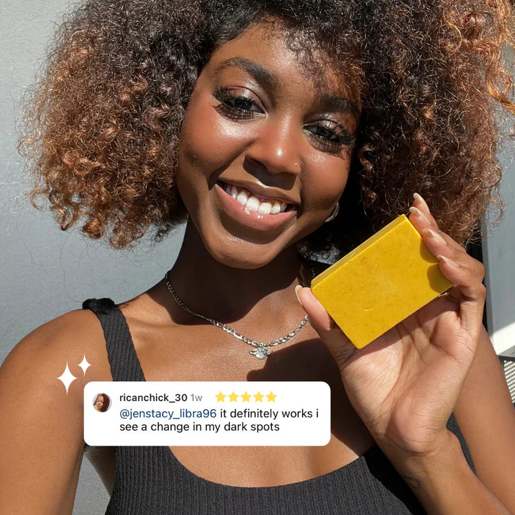 Lemon Turmeric & Kojic Acid Brighetning Soap