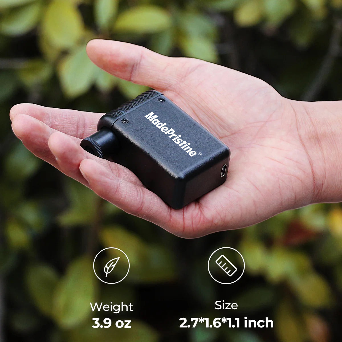 Tiny Bike Pump - Ultra Mini 100PSI Rechargeable Bicycle Pump