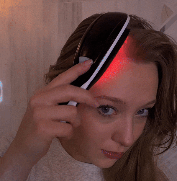 Blue & Red Light Therapy Electric Massage Comb