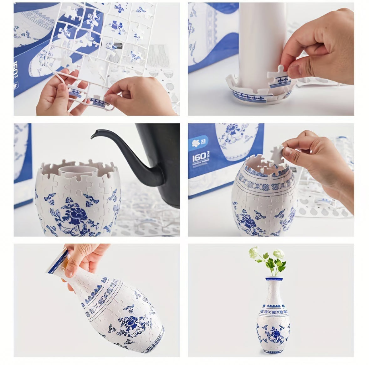 Vase Puzzle - (160 Piece)