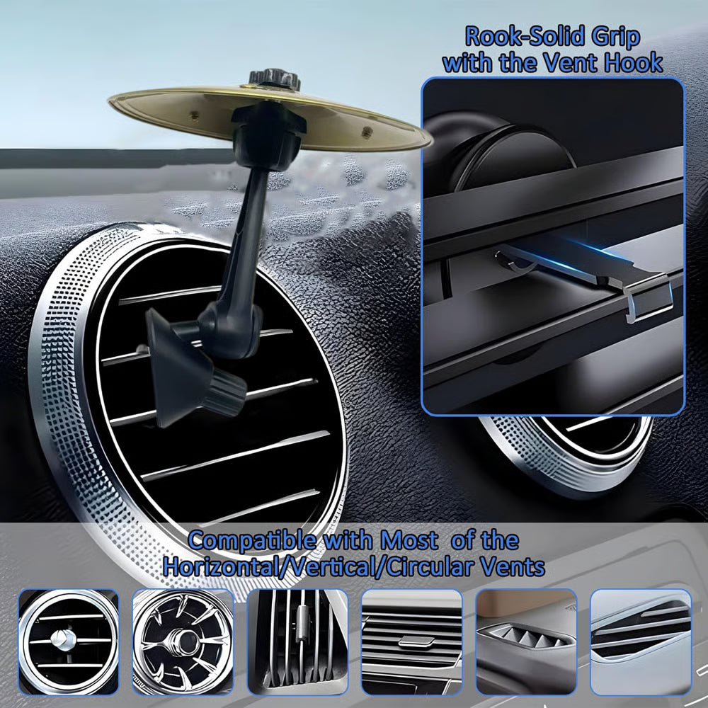 Mini Cymbal for Car Air Vent