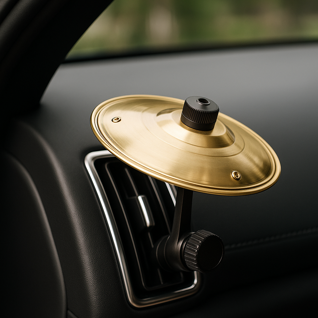 Mini Cymbal for Car Air Vent