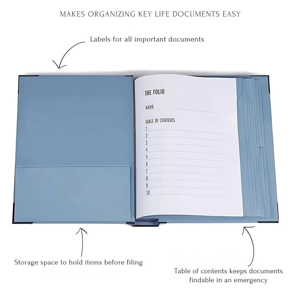 The Life Book - Important Document Organizer