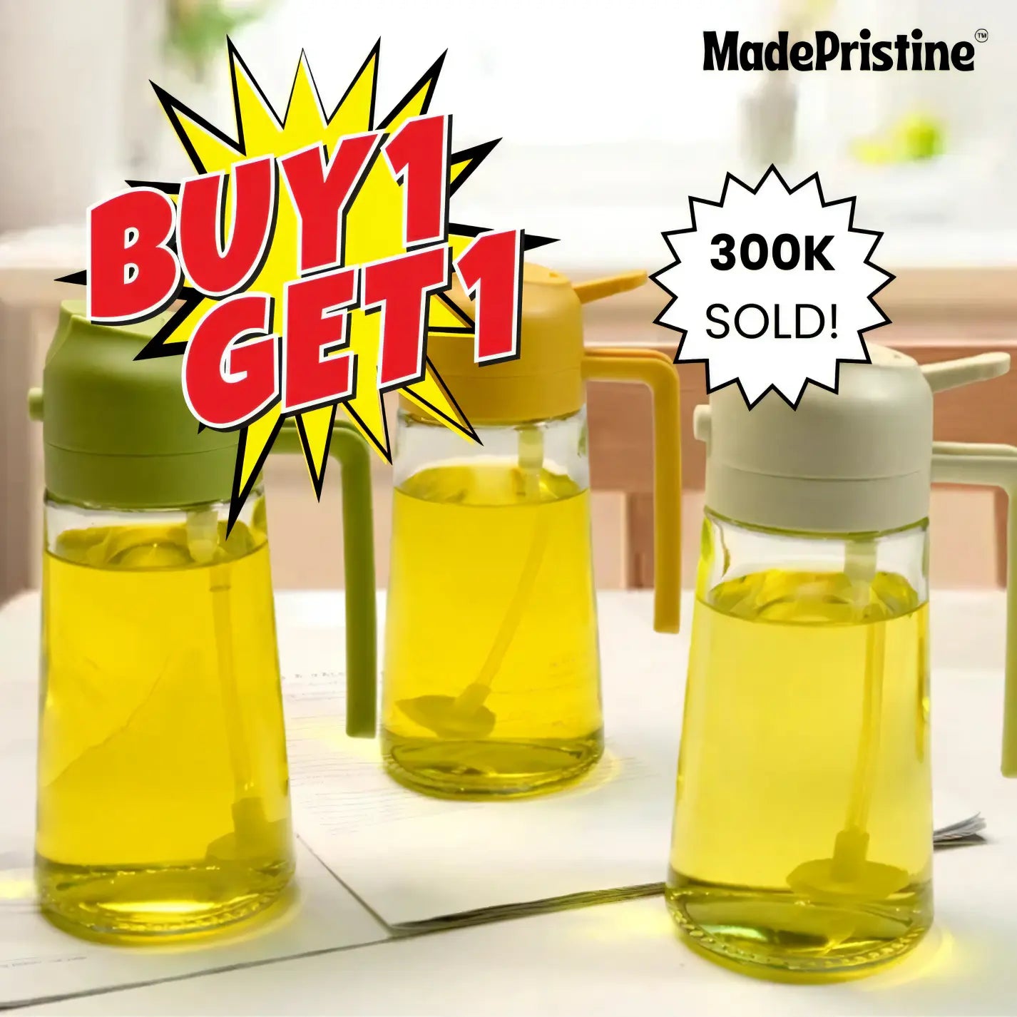 MadePristine™ Two in One Oil Dispenser